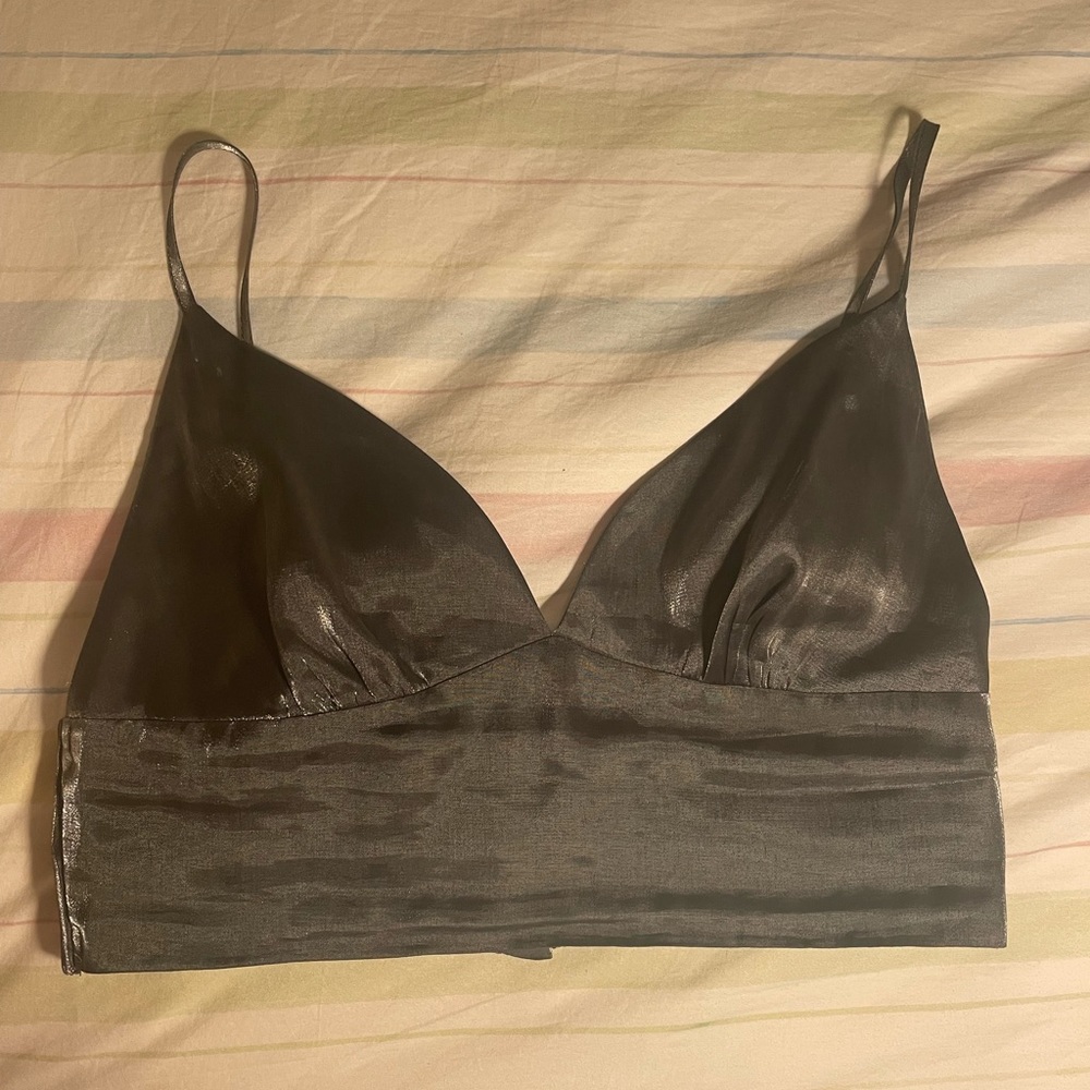 ISALIS Silver Tank, size small